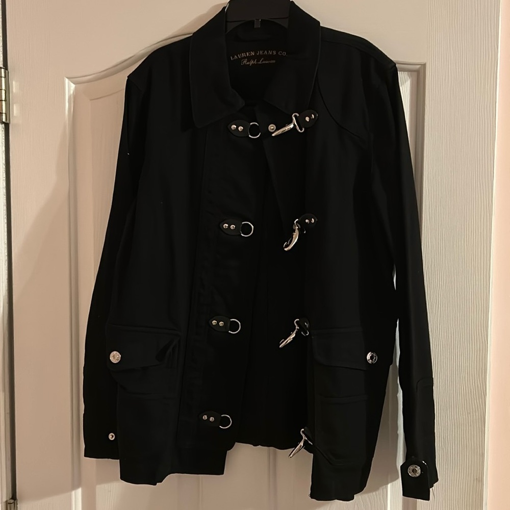 Ralph Lauren Black Denim Jacket